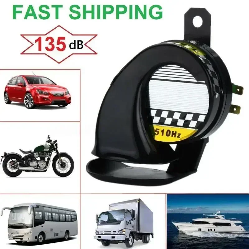 Emergency Whistle Loud - Car Motorcycle Horns 12V 130dB Snail