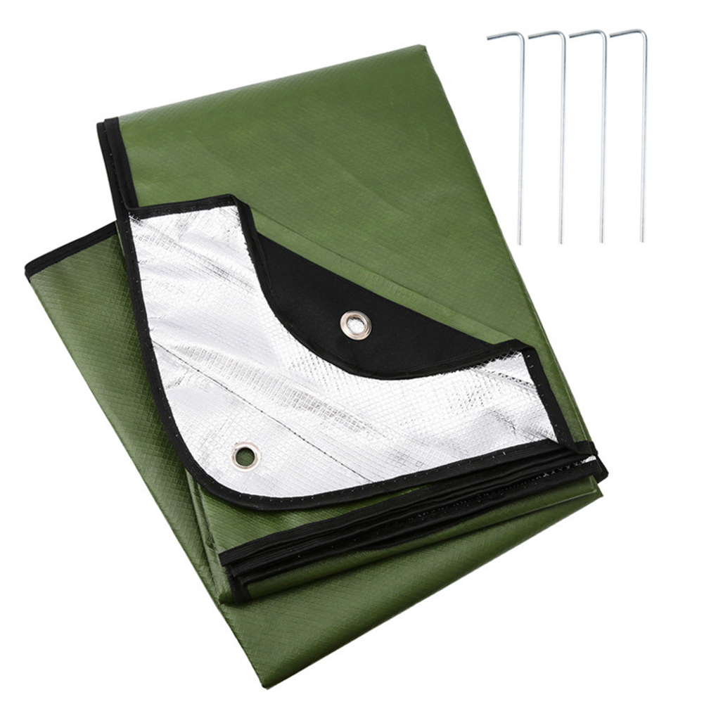 Survival Blanket Reflective - For Camping For Hiking Survival Blanket