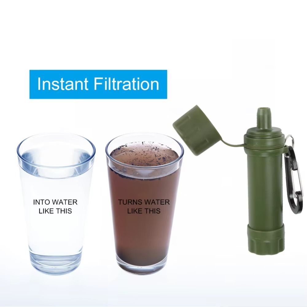 Mini Mini Water Filter Straw P - Water Purification Straw avaliação e preço