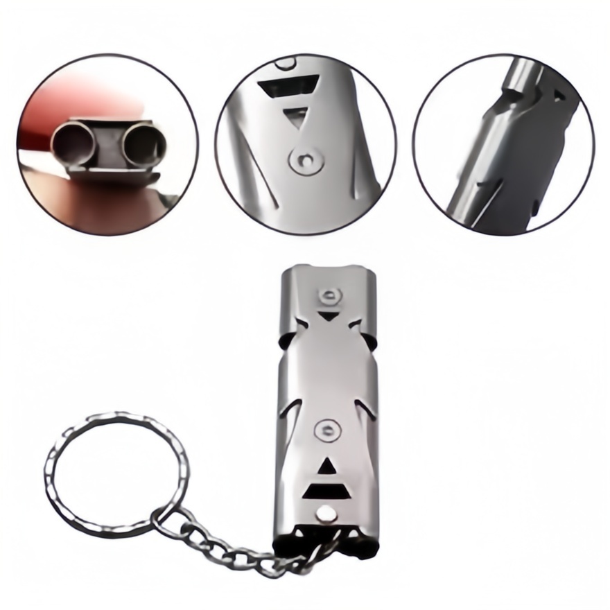 Survival Whistle Keychain Emer - Emergency Whistle Loud avaliação e preço