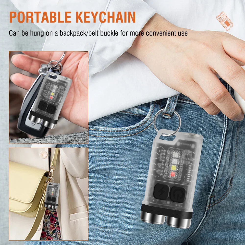 BORUiT V3 LED Keychain Portabl - Fishing Kit Compact avaliação e preço