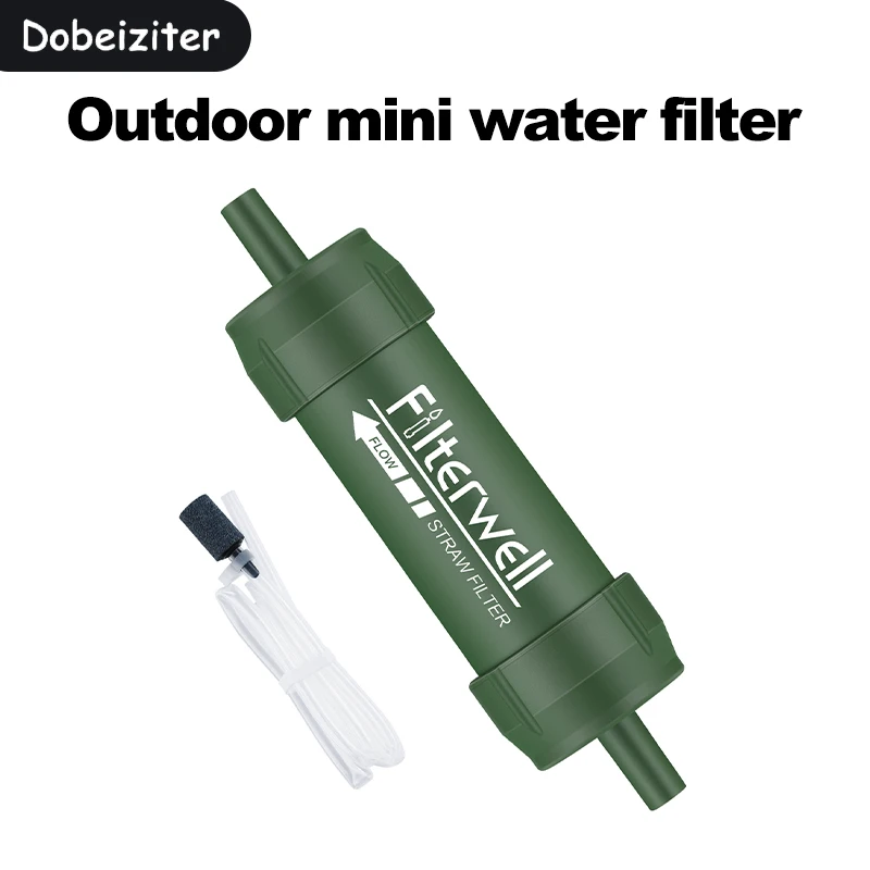 Mini Water Filter Straw Portab - Water Purification Straw avaliação e preço