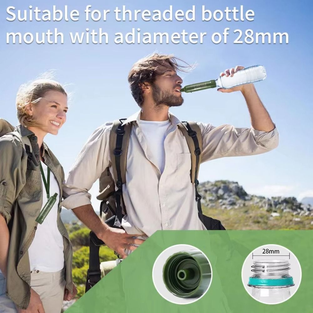 Mini Mini Water Filter Straw S - Water Purification Straw avaliação e preço