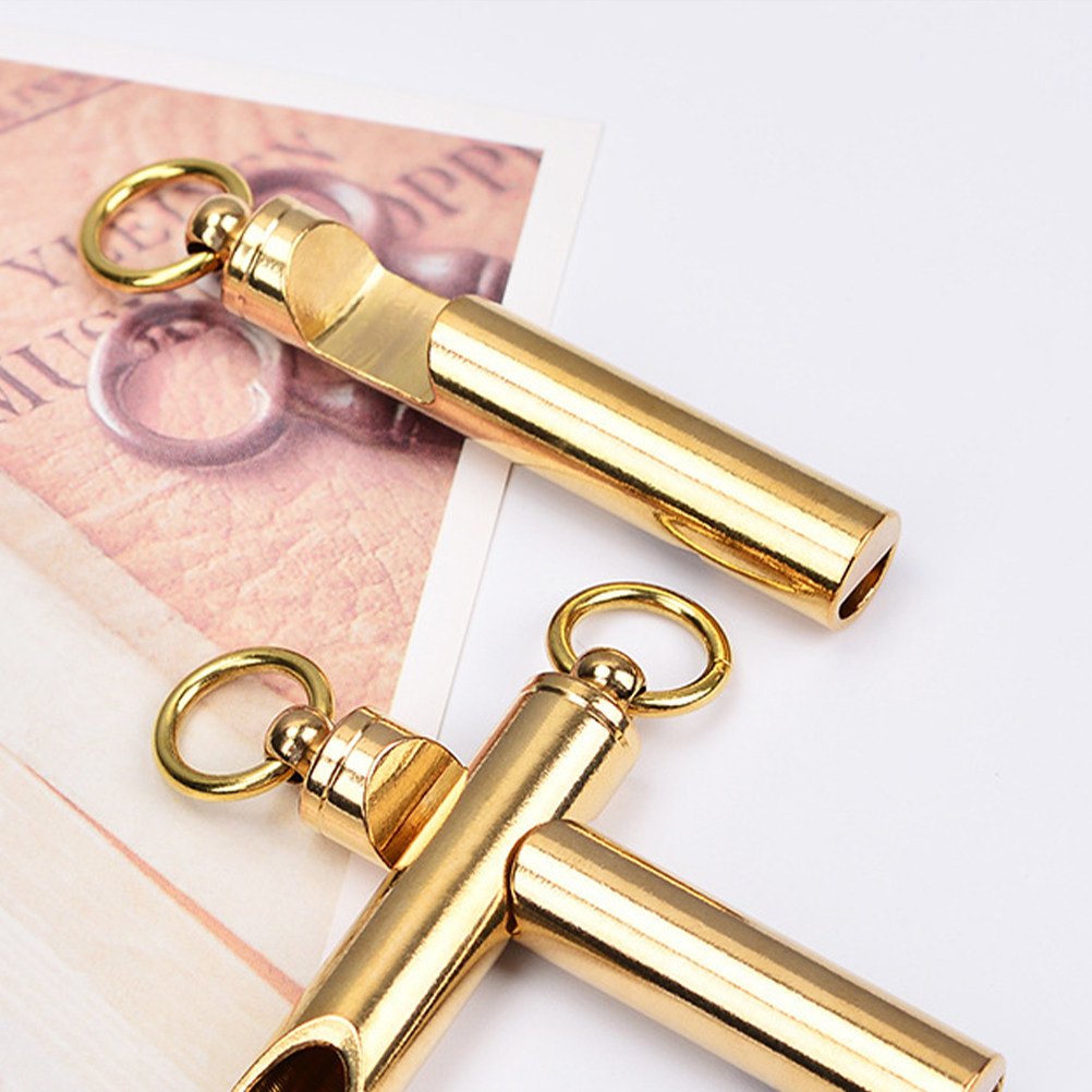 2Pcs Outdoor Survival Whistle  - Emergency Whistle Loud avaliação e preço