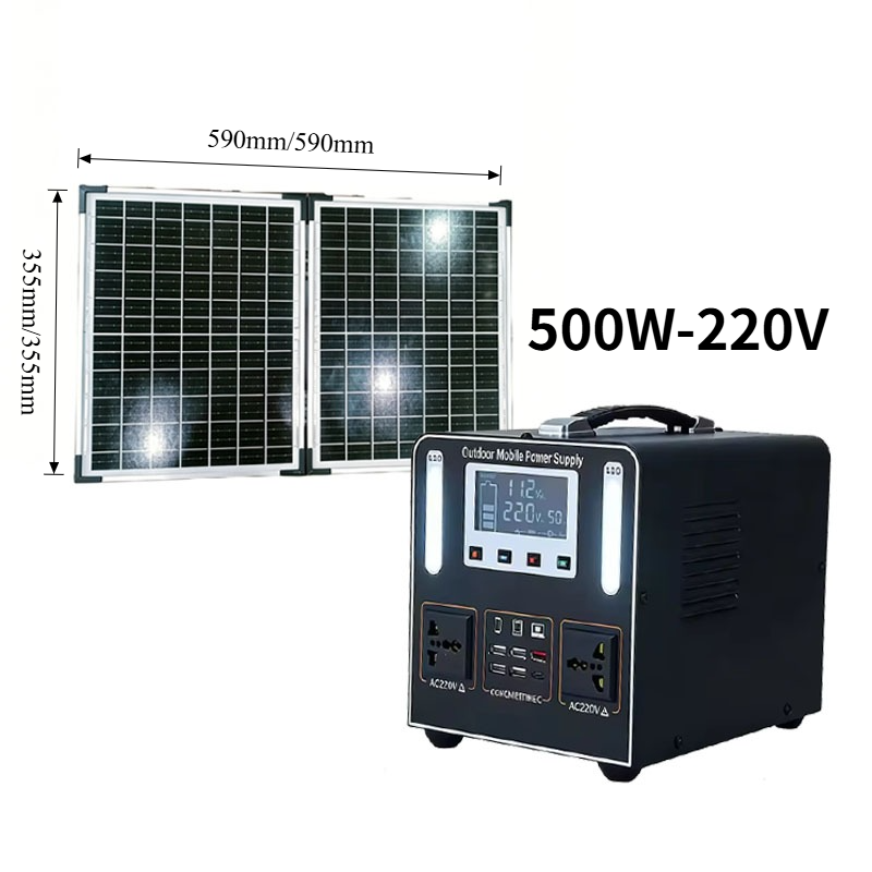 New 500W 220V High Power  LiFe - Solar Emergency Charger avaliação e preço