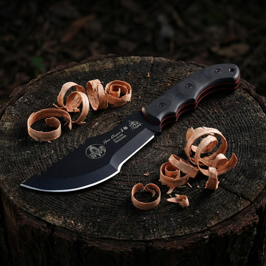 TOPS Tracker - Jungle Rescue K - Bushcraft Knife Fixed avaliação e preço