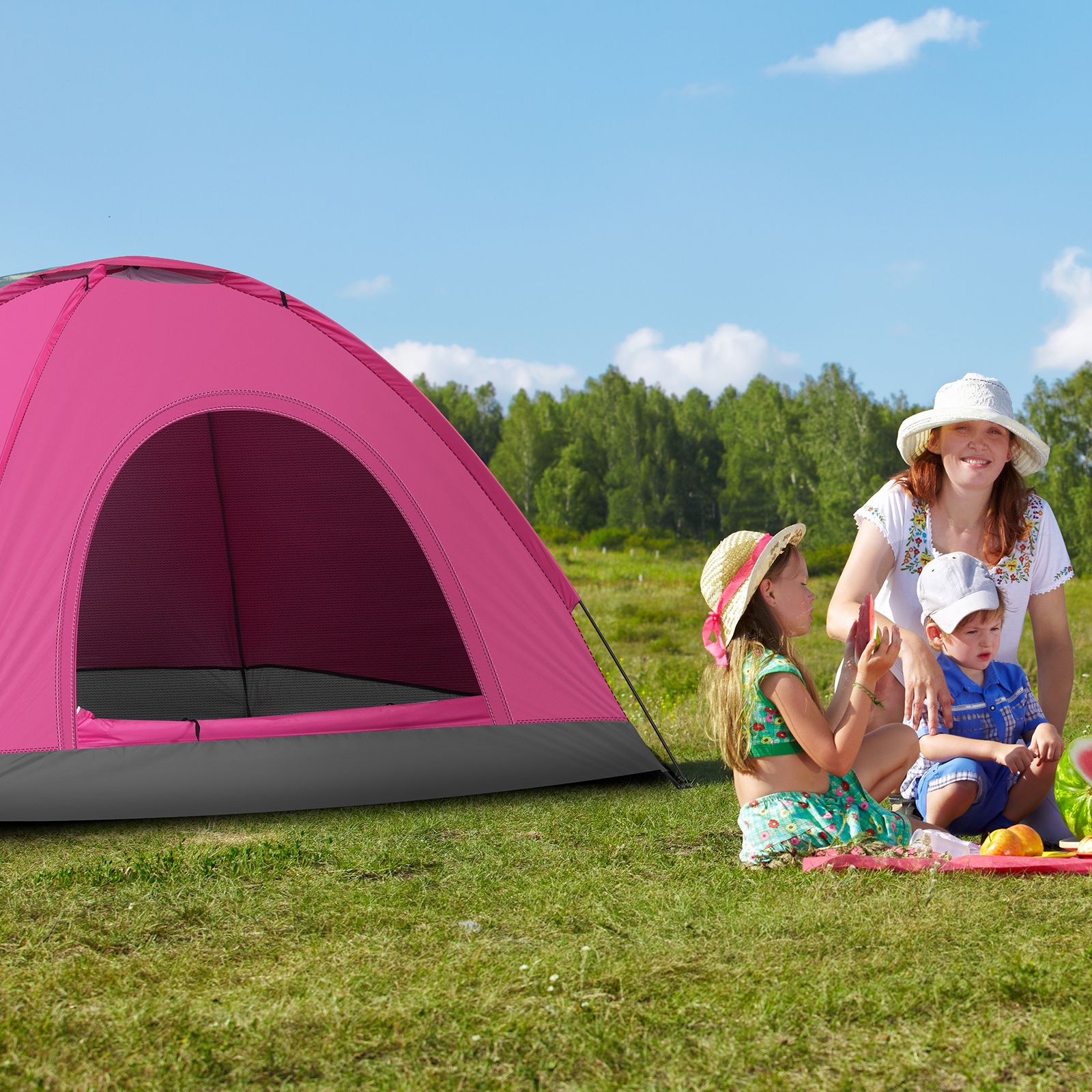 3 4 Person Camping Dome Tent W - Emergency Mylar Tent avaliação e preço