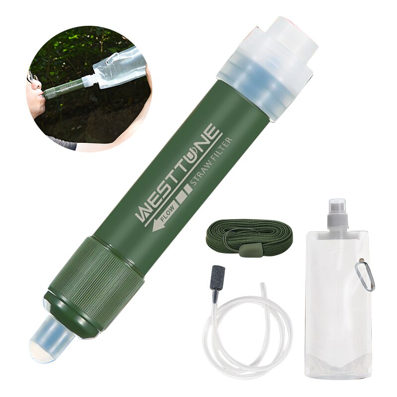 Outdoor Mini Filter Straw Set  - Water Purification Straw avaliação e preço