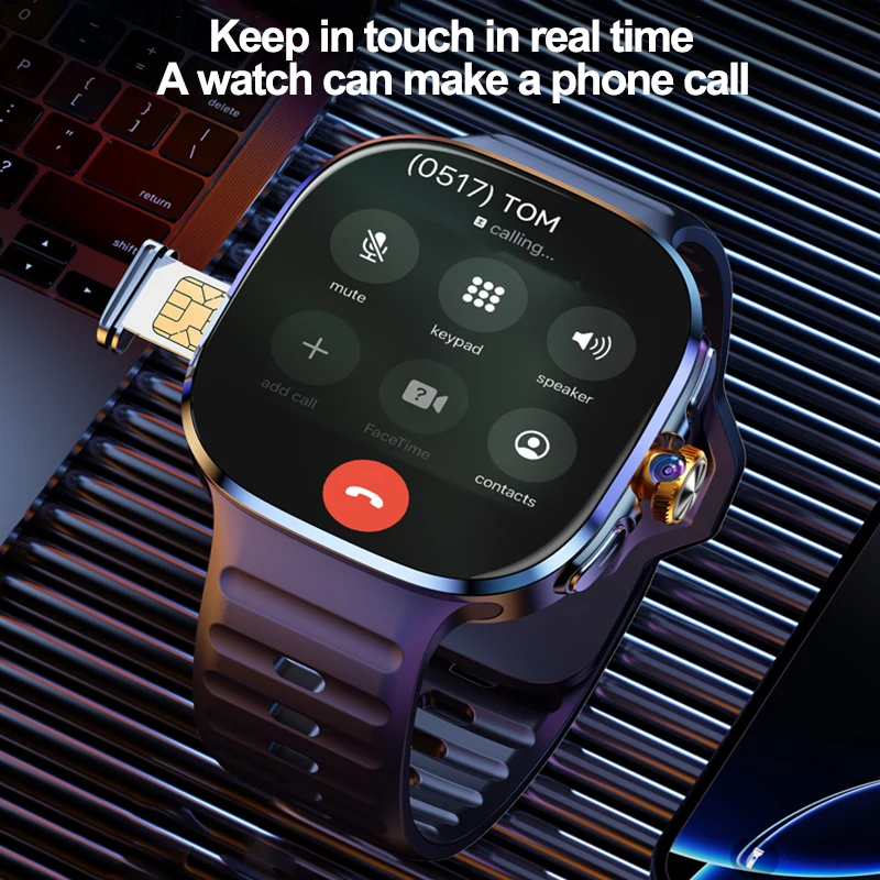 New Large Screen Smartwatch 4G - Compass Lensatic avaliação e preço