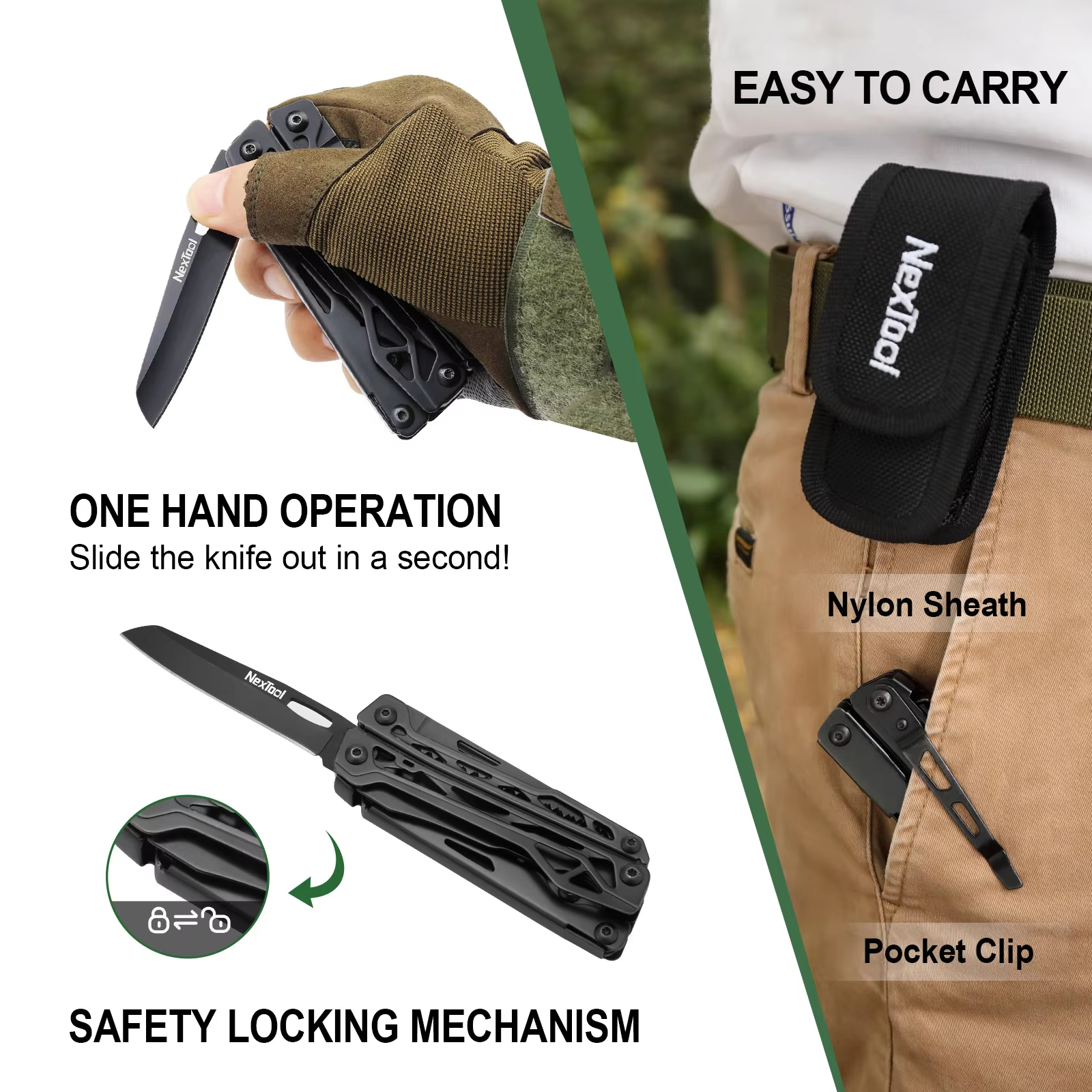 Nextool Black Knight 11 in 1 F - Multi Tool Plier avaliação e preço