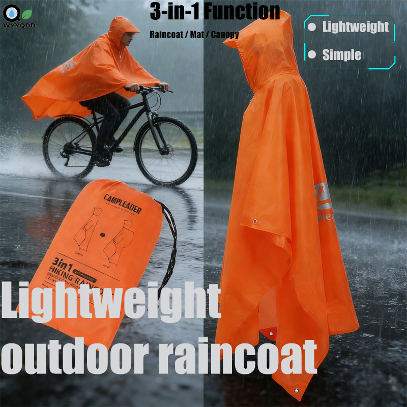 3-in-1 Multi-Functional Lightw - Emergency Poncho Rain avaliação e preço
