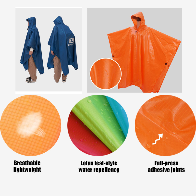 3-in-1 Multi-Functional Lightw - Emergency Poncho Rain avaliação e preço