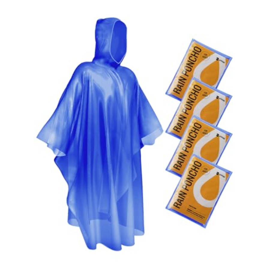 Disposable Rain Ponchos Emerge - Emergency Poncho Rain avaliação e preço