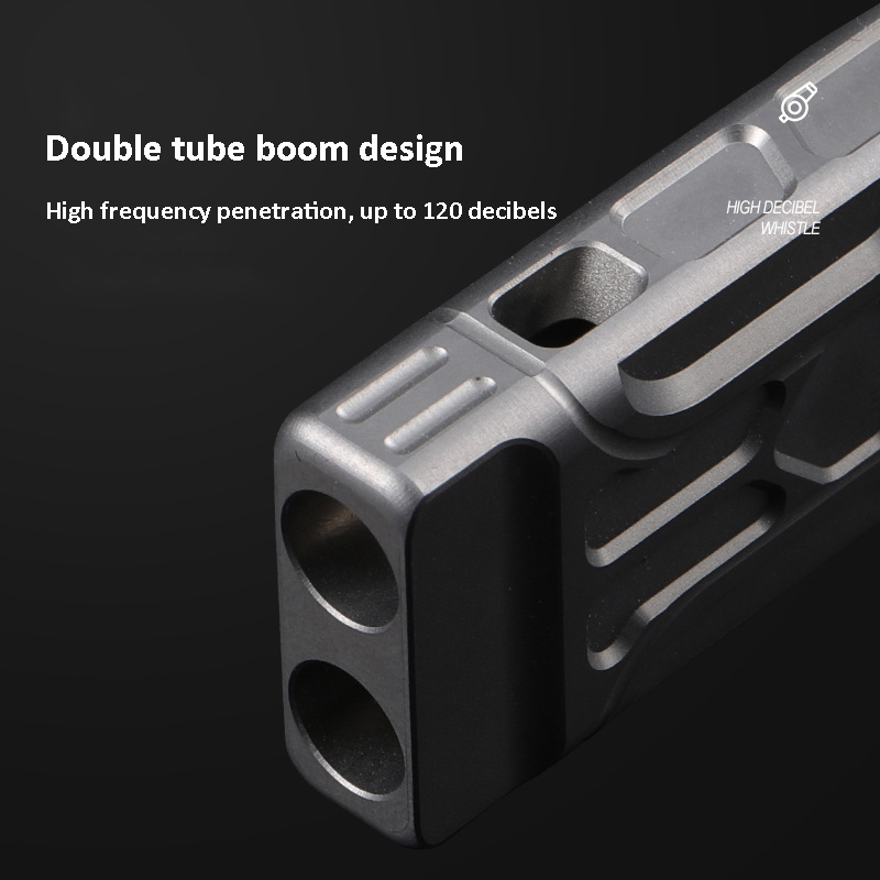 Titanium Alloy Whistle Multifu - Emergency Whistle Loud avaliação e preço