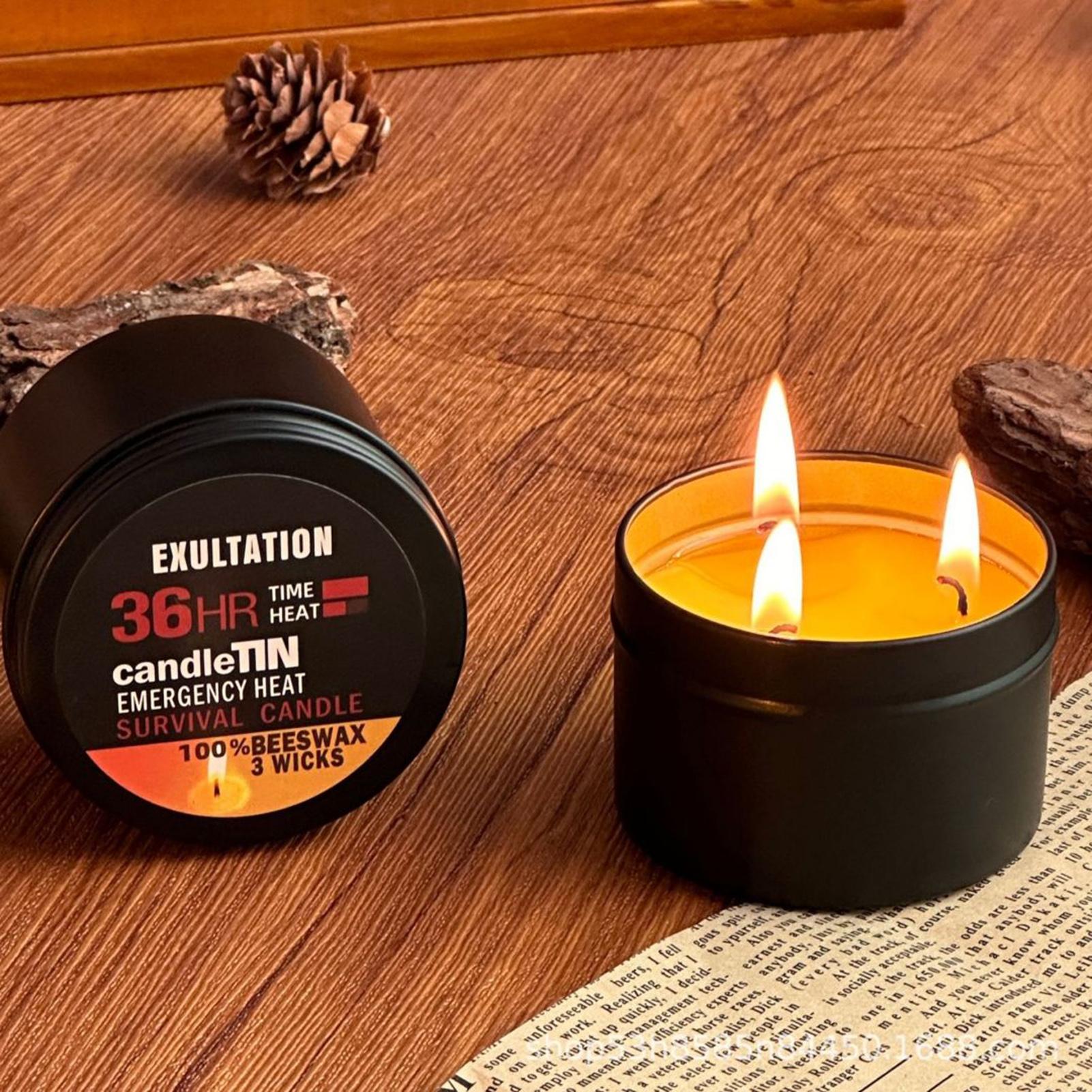 Long Burning Candles Camping C - Fire Starting Kit avaliação e preço