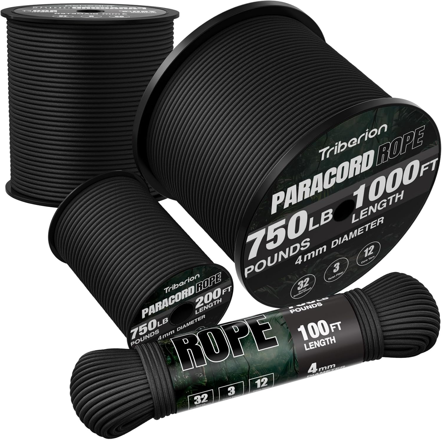 750lb Paracord Rope 1000ft/500 - Para Cord 1000Ft avaliação e preço