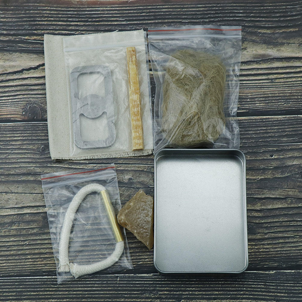 1 Set Fire Starter Rope Campin - Fire Starting Kit avaliação e preço