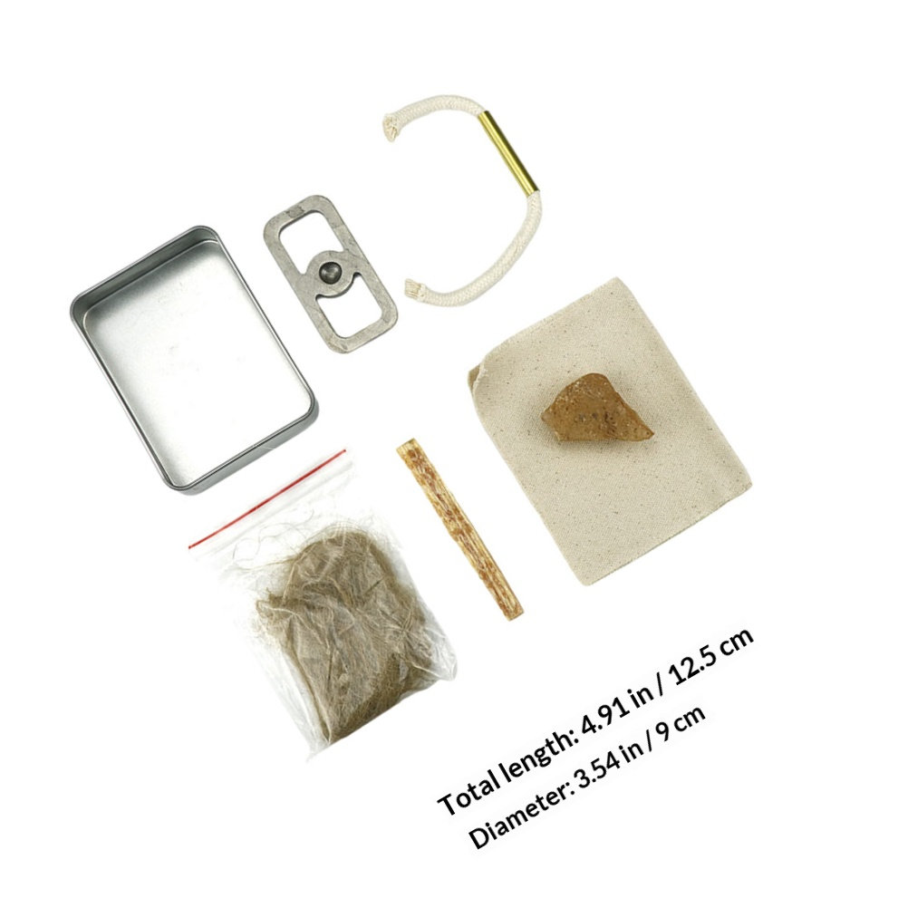 1 Set Fire Starter Rope Campin - Fire Starting Kit avaliação e preço