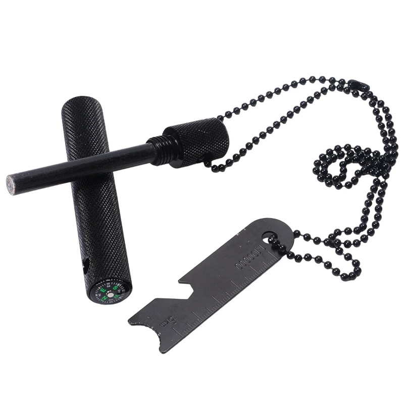 Magnesium Rod with Compass - W - Magnesium Fire Starter avaliação e preço