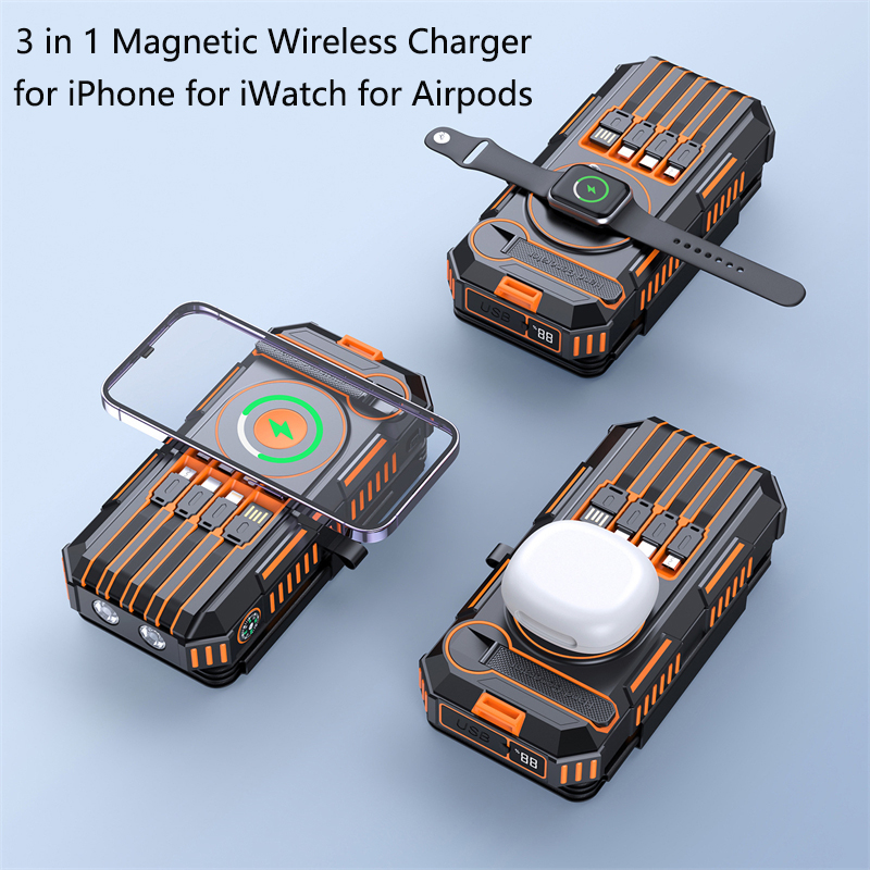 20000mAh Hand Crank Solar Powe - Solar Emergency Charger avaliação e preço