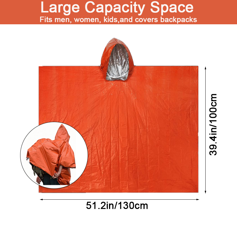 SSUNTAK Emergency Survival Rai - Emergency Poncho Rain avaliação e preço