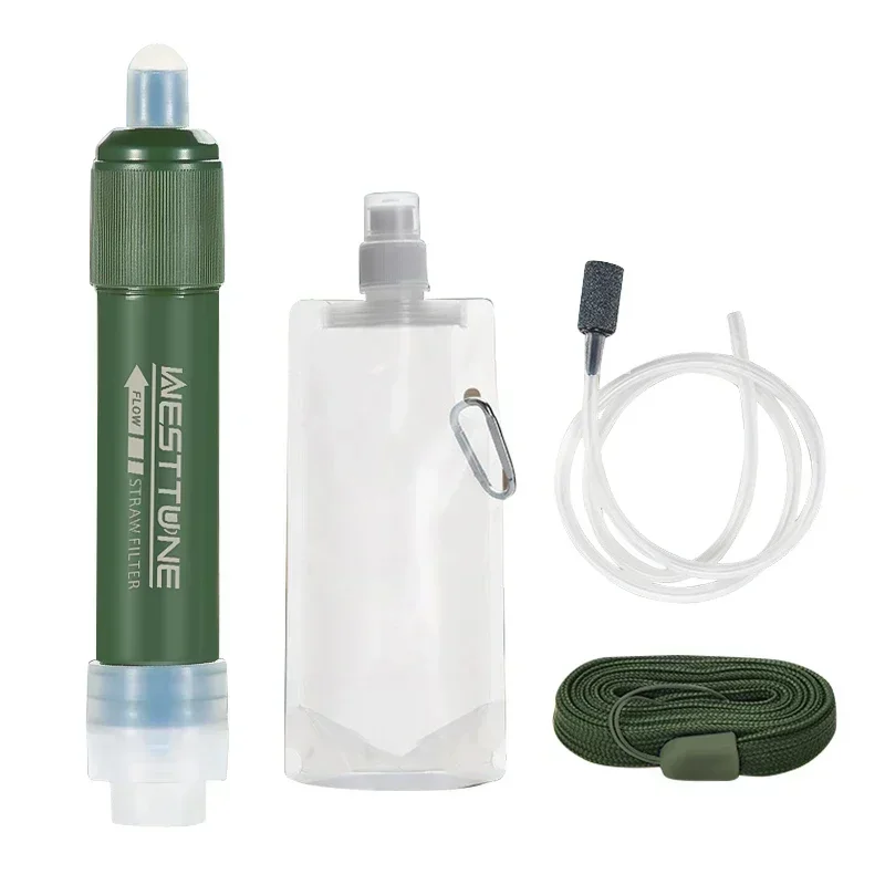 Westtune Outdoor Mini Camping  - Water Purification Straw avaliação e preço