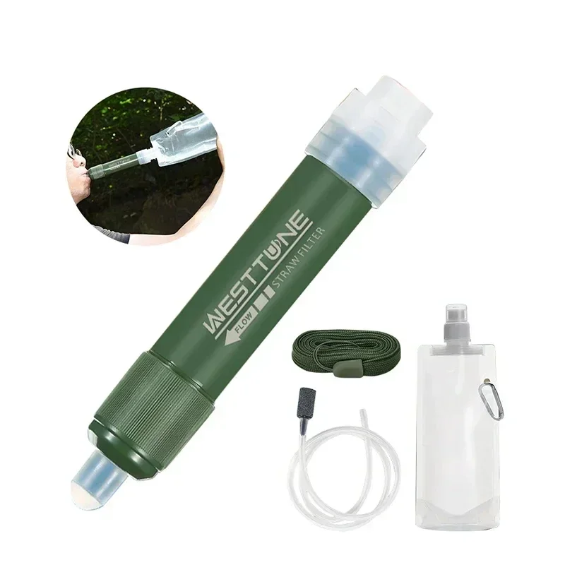 Westtune Outdoor Mini Camping  - Water Purification Straw avaliação e preço