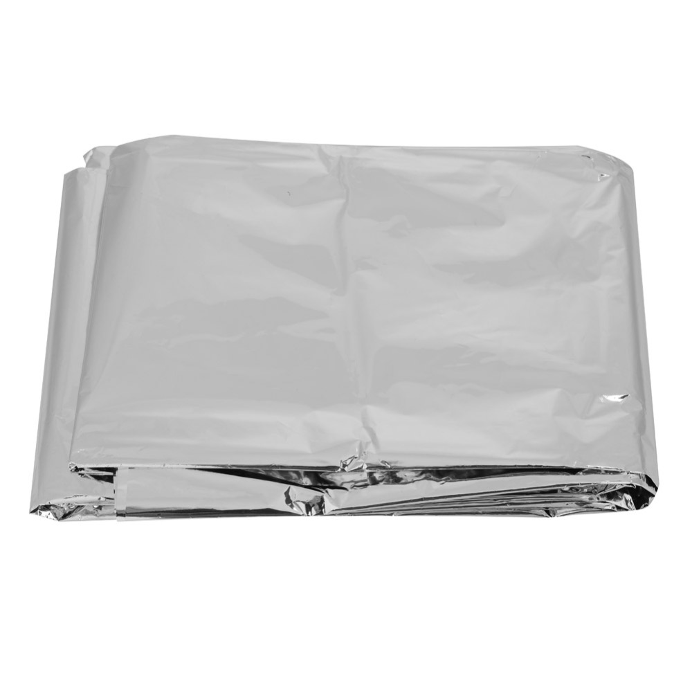 2 Pcs Durable Reflective Emerg - Survival Blanket Reflective avaliação e preço