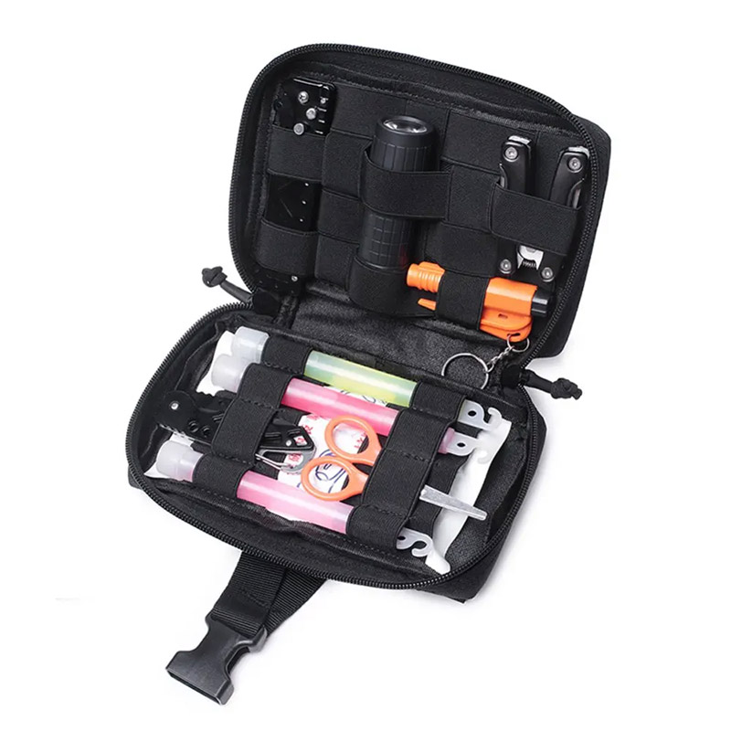 1pc Tactical Molle EDC Medical - Bivy Bag Emergency avaliação e preço