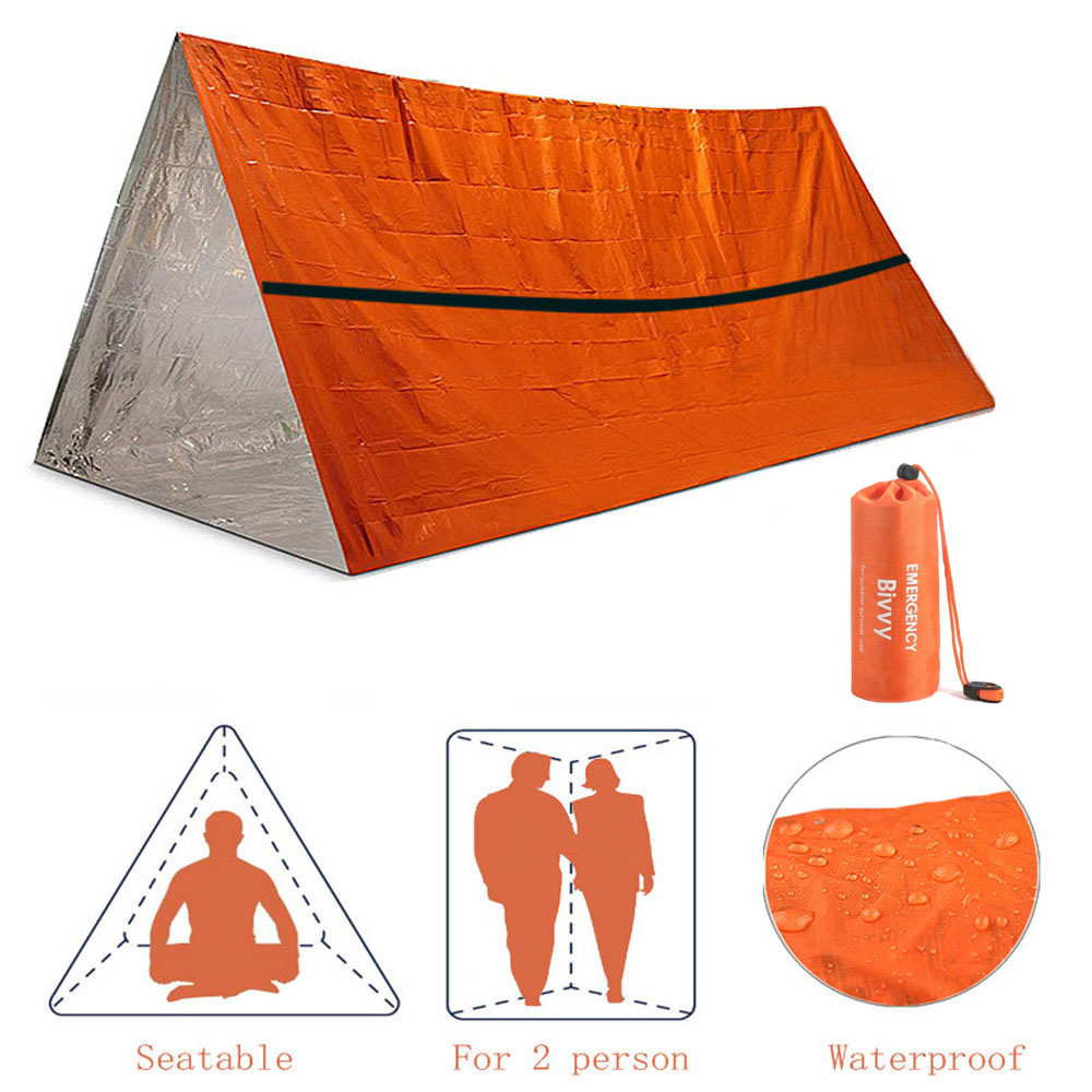 2 Person Emergency Shelter Biv - Bivy Bag Emergency avaliação e preço