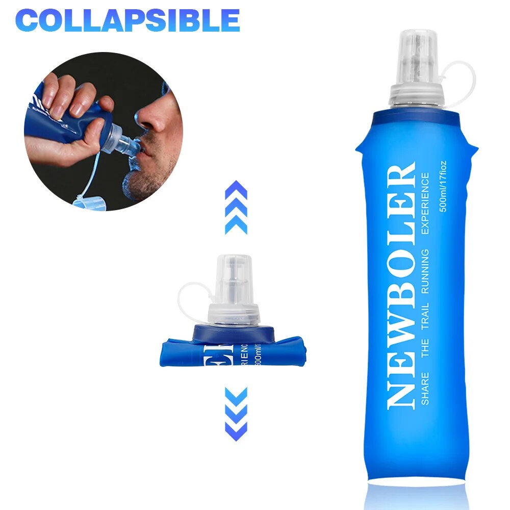 NEWBOLER 250ml 500ml Water Bot - Water Bag Collapsible avaliação e preço