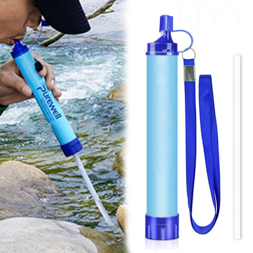 1pc Outdoor Mini Water Filter  - Water Purification Straw avaliação e preço