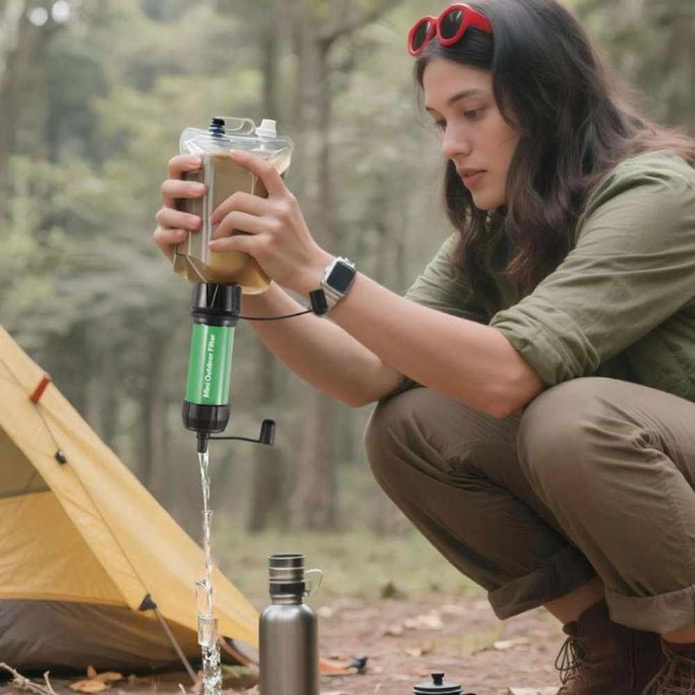 Mini Mini Water Filter Straw S - Water Purification Straw avaliação e preço