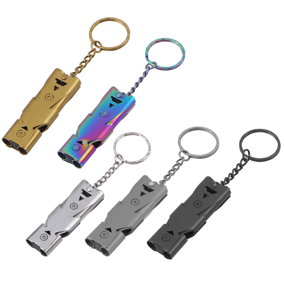 1Pcs Emergency Double Tube Sur - Emergency Whistle Loud avaliação e preço