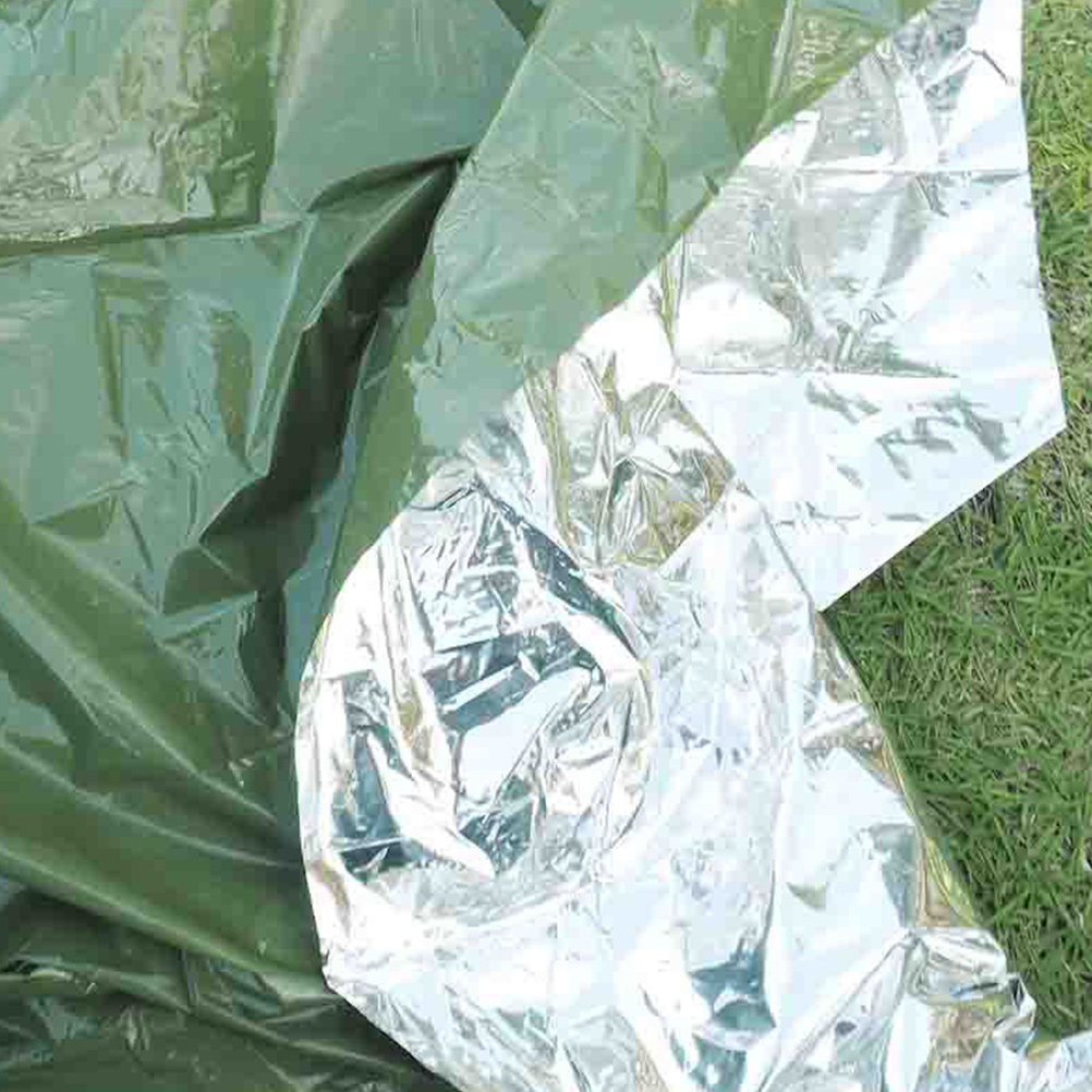 3Pcs Outdoor Emergency Thermal - Survival Blanket Reflective avaliação e preço