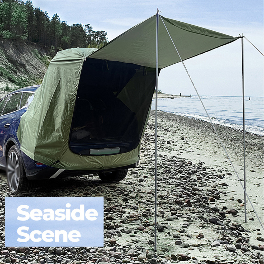 Outdoor Car Rear Tent Camping  - Emergency Mylar Tent avaliação e preço