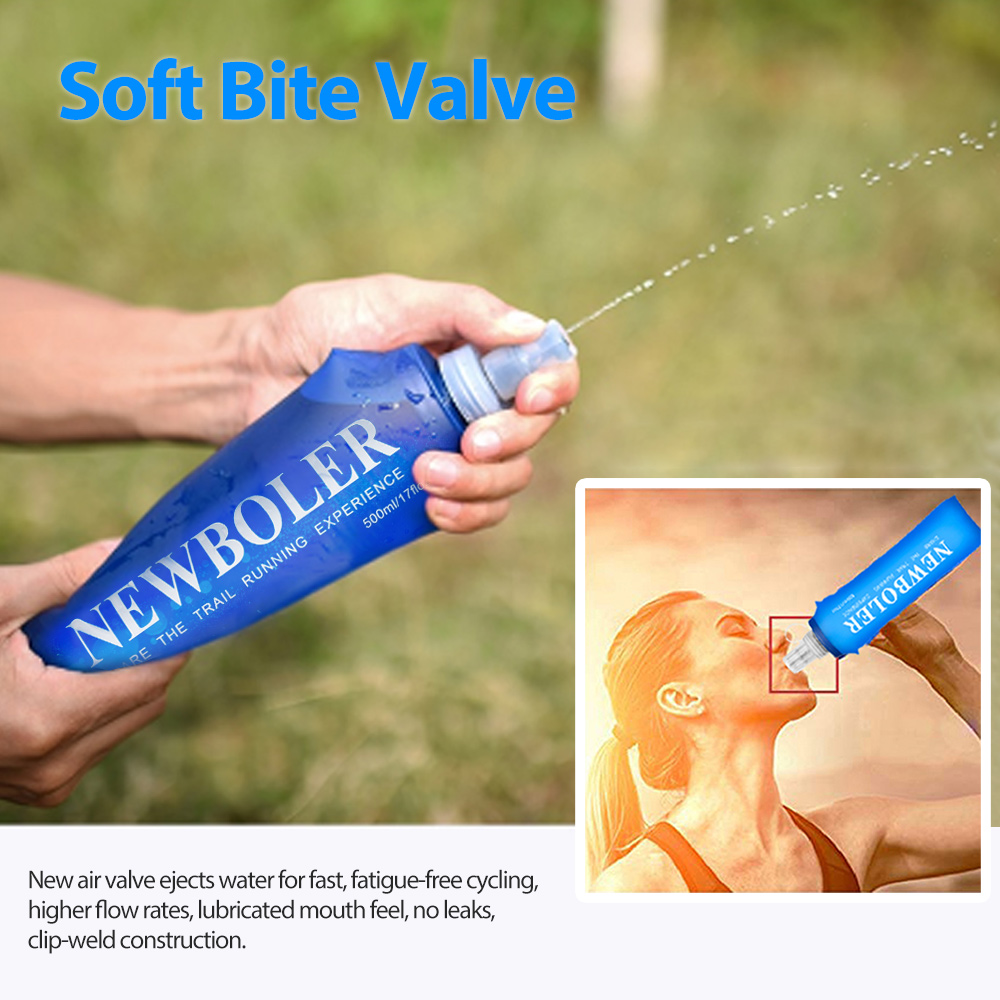 750ML Water Bottle TPU Folding - Water Bag Collapsible avaliação e preço