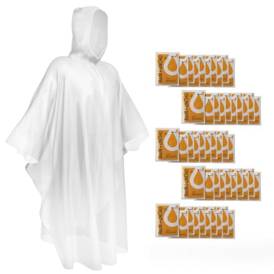 Disposable Rain Ponchos Emerge - Emergency Poncho Rain avaliação e preço