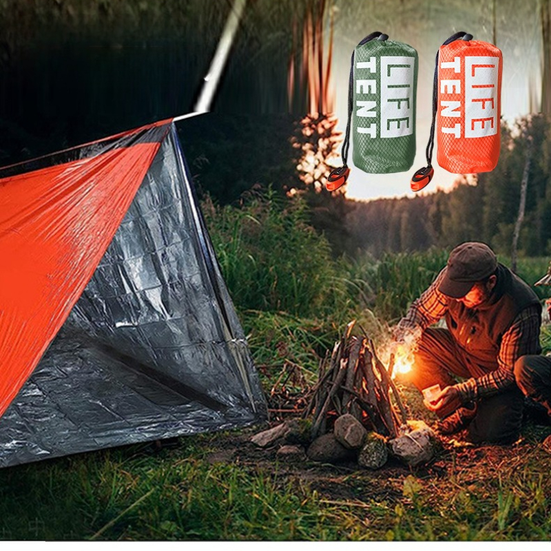 1PC Outdoor Emergency Tent Por - Emergency Mylar Tent avaliação e preço