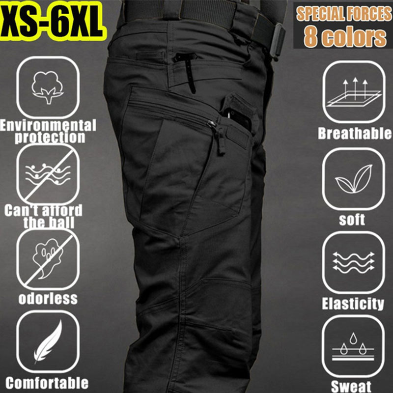 Men's Tactical Cargo Pants 6XL - Fishing Kit Compact avaliação e preço