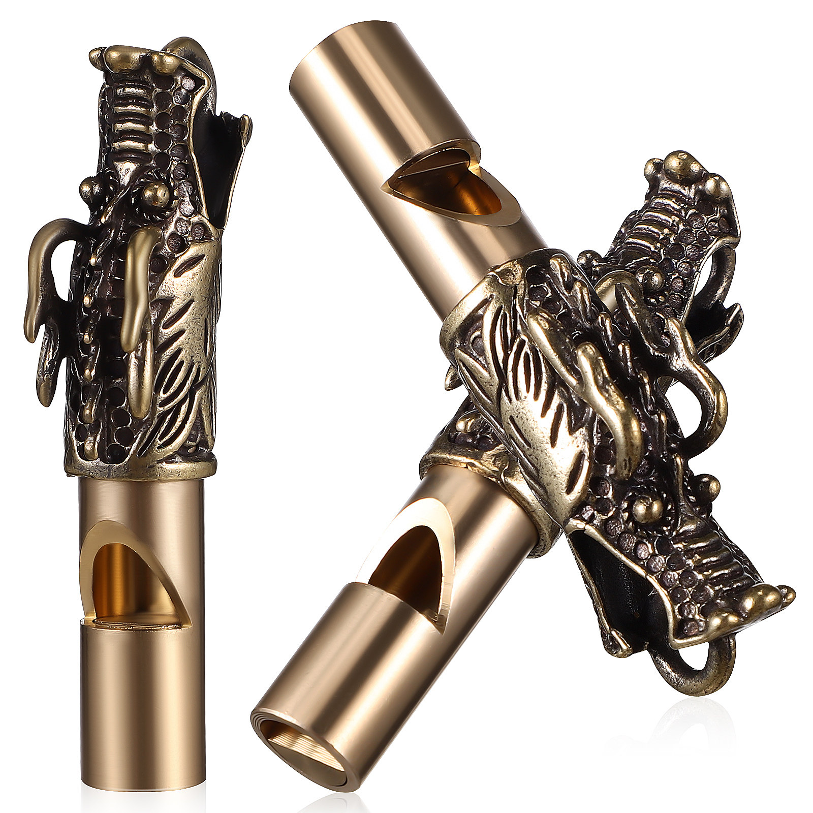 3Pcs Chinese Dragon Whistles B - Emergency Whistle Loud avaliação e preço